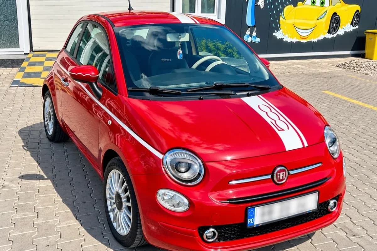 Fiat 500 2022 as photographed for its listing